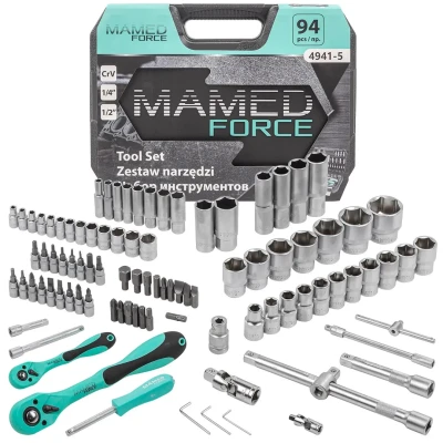 Набор инструментов PROFI 94пр. 1/4'',1/2''(6гр)(4-32мм)