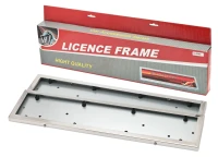 Рамка для номера нержавейка 2шт (Stainless steel) HJ-PF001