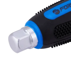 Набор отверток силовых ударных магнитных 12пр. (SL: 6х38,3.2х75,5х75,6х100,8х150,9.5х200мм PH: 2х38,0х75, 1х75, 2х100, 3х150, 4х200мм), в кейсе