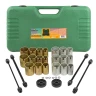 Набор инструментов для снятия и установки втулок, подшипников и сайлентблоков универсальный, 26пр. (М10, М12, М14, М16) в кейсе