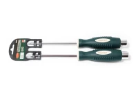 Набор отверток силовых магнитных ''Profi''2пр.(SL6.5х125мм, PH2х125мм)в пластиковом держателе