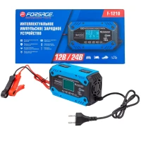 Устройство зарядное импульсное для АКБ с ЖК дисплеем (12/24В,автостоп,функция восст.-я,защита от превыш.напряж. и короткого замыкания)
