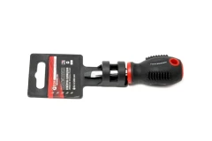 Отвертка шлицевая магнитная ''Profi''S2 SL6.5х30мм, на пластиковом держателе