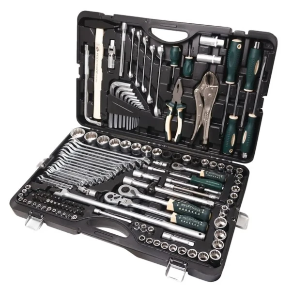 Набор инструментов 142пр. 1/4''3/8''1/2''(6-гран.)(4-36мм, 27,30,32,36-12гр.)