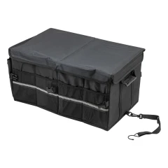 Сумка-органайзер в багажник автомобиля(170х501х230мм, 2 кармана, боковое крепление сумки:скотч/липучка, нижнее крепление:липучка)