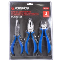 Набор шарнирно-губцевого инструмента 3пр. 6''-150мм(бокорезы, плоскогубцы, утконосы), в блистере