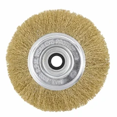 Кордщетка дисковая латунная для УШМ 150мм, в блистере