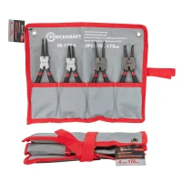 Набор съемников стопорных колец 4пр. (175мм) на полотне