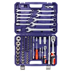 Набор инструментов 82пр.1/4'',1/2''(6гр.)(4-32мм)