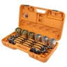 Набор инструментов для снятия и установки втулок, подшипников и сайлентблоков универсальный, 26пр. (М10, М12, М14, М16) в кейсе