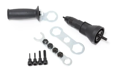 Адаптер-заклепочник резьбовой для дрели (М3, М4, М5, М6, М8, min 15Nm, max 1000 об/мин), в блистере