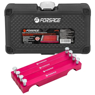 Набор фиксаторов для обслуживания двигателей Mercedes 12пр.(M276, M157, M278), в кейсе ''Premium''