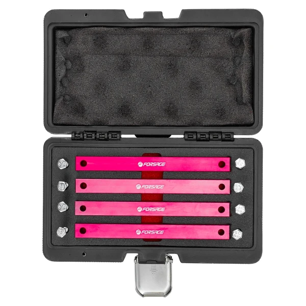 Набор фиксаторов для обслуживания двигателей Mercedes 12пр.(M276, M157, M278), в кейсе ''Premium''