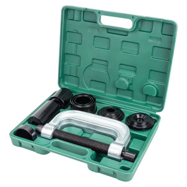 Набор инструментов для снятия и установки шаровых опор, подшипников, сайлентблоков 10пр., в кейсе