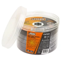 Круг отрезной по металлу и нержавеющей стали 125x1.0x22.2мм (к-т 50 шт)