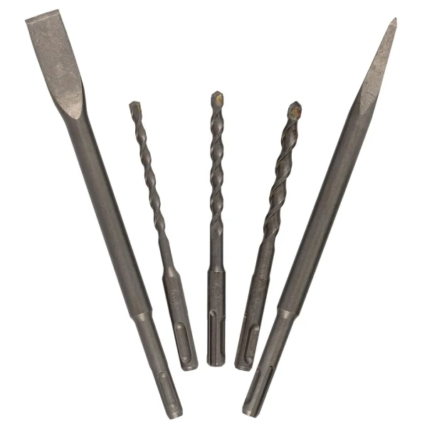 Перфоратор электрический (сверла 6, 8, 10х140мм, зубило плоское20х220мм, пика, уголь-е щетки,220V,50/60Гц,800W,0-1300 об/мин,2.8Дж, max Ø сверл. -24мм