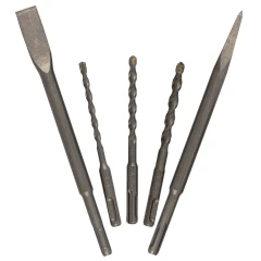 Перфоратор электрический (сверла 6, 8, 10х140мм, зубило плоское20х220мм, пика, уголь-е щетки,220V,50/60Гц,800W,0-1300 об/мин,2.8Дж, max Ø сверл. -24мм