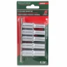 Набор головок глубоких Е-профиль 1/2''5 пр. (Е10, Е12, Е14, Е16, Е18) на металл.планке