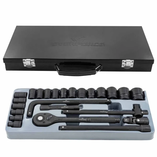 Набор инструментов 24пр. 1/2''(6гр.)(8-32мм)