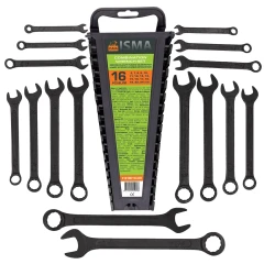 Ключи комбинированные, набор 16пр.