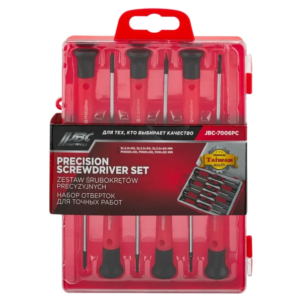Отвертки для точных работ, набор 6пр.