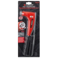 Заклепочник ручной с поворотной насадкой 4в1 (2.4, 3.2, 4.0, 4.8мм, длина 245мм)