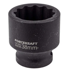 Головка ударная 38мм (12гр.), 3/4''