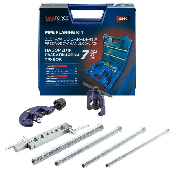 Набор для развальцовки трубок 7пр.