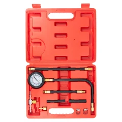 Набор для измерения давления в топливных системах 9пр.(0-7bar), в кейсе