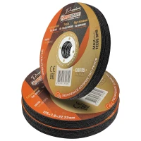 Круг отрезной по металлу 125x1x22,2мм(30шт к-т)