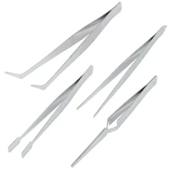 Набор пинцетов 4пр.(L-120мм)
