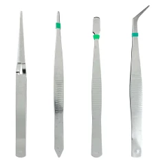 Набор пинцетов 4пр.(L-120мм)