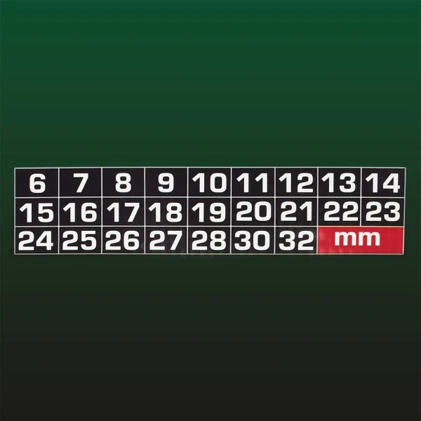 Набор ключей комбинированных 25+1пр.