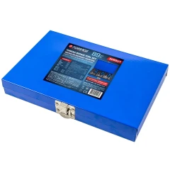 Набор приспособлений и футорок для восстановления резьбы(М6х1, М8х1.25, М10х1.25) 88пр., в металлическом кейсе