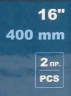 Набор съемников стопорных колец 16''-400мм, 2пр.,в кейсе