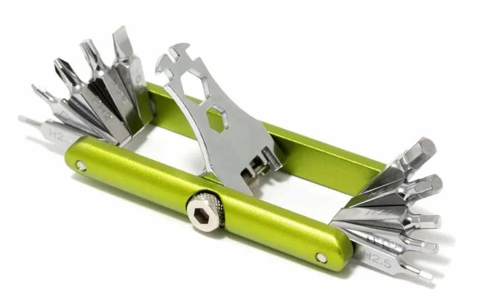 Набор ключей складной 11пр.(Н:2,2.5,3,4,5,6, PH,1,2, Т25, SL:6мм, HEX:3, 3.5, 4, 8, 10мм), в футляре