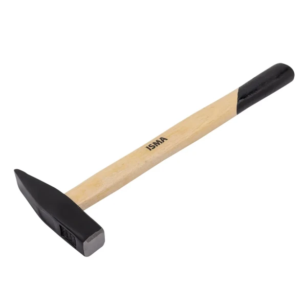 Молоток слесарный с деревянной рукояткой 200г