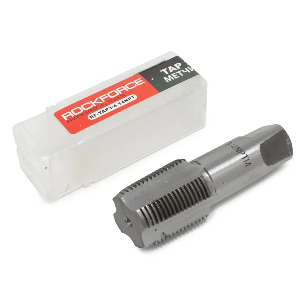 Метчик 3/4-14NPT (дюйм), в пластиковом футляре