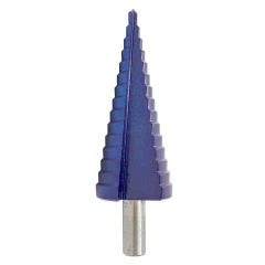 Сверло ступенчатое спиральное HSS(4-32мм)в блистере