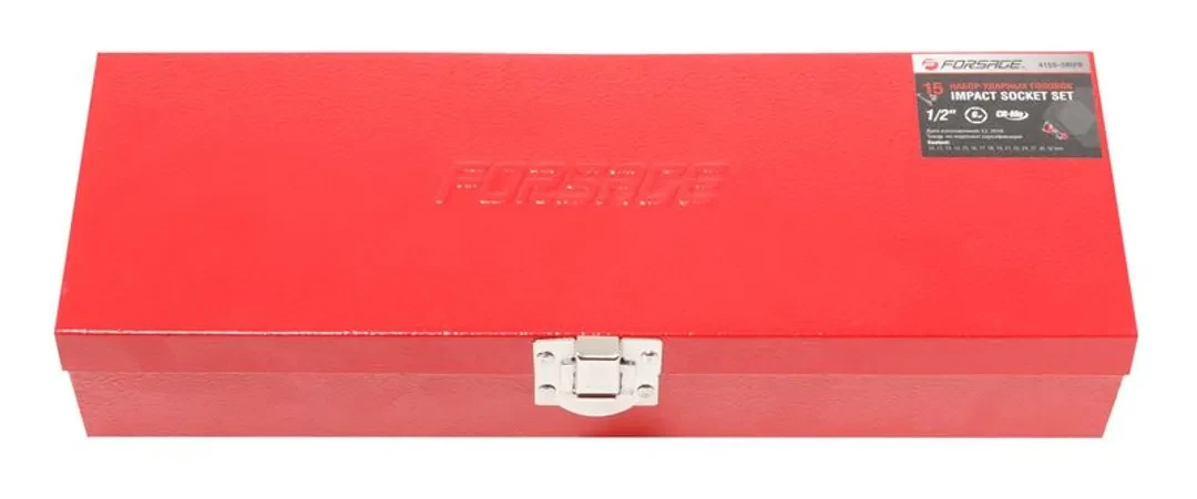 Набор головок ударных,10пр. 3/4''12гр.(17,19,22,24,27,30,32,36,41,46мм),в метал. кейсе