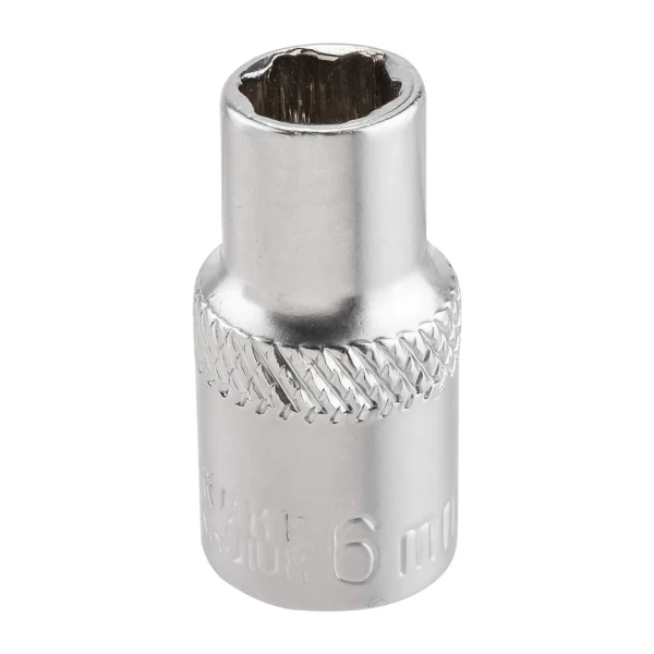 Головка 6мм (6гр.), 1/4''