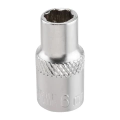 Головка 6мм (6гр.), 1/4''