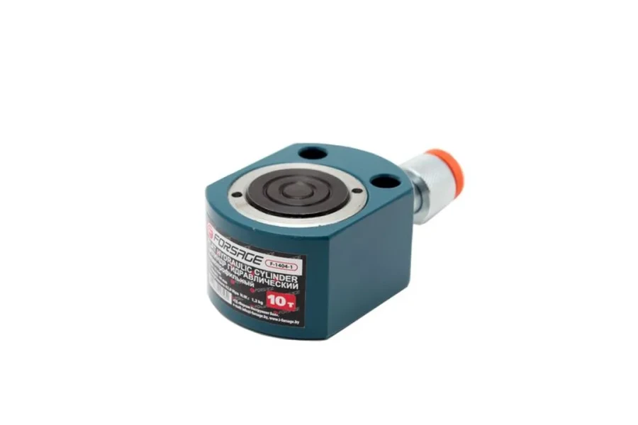 Цилиндр гидравлический низкопрофильный 50т (ход штока - 12мм, длина общая - 66мм, давление 770 bar)