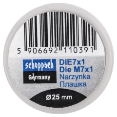 Плашка M7x1/Ф25