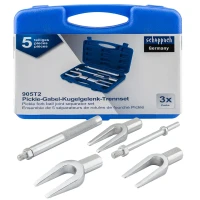 Набор съемников шаровых опор и наконечников рулевых тяг ''вилка''5пр.