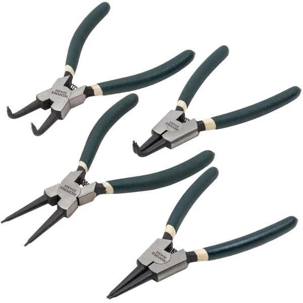 Набор съемников стопорных колец, 4пр(L-150мм), на полотне