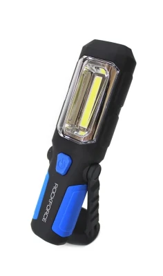 Лампа светодиодная аккумуляторная(4W COB+1W,2 магнита,крючок,180гр.,250Lm,1200mAh,USB провод,время раб.5ч,время заряд.3ч)