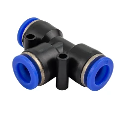 Фитинг T-образный для пластиковых трубок 10мм