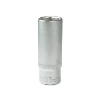 Головка глубокая 13мм (6гр.), 1/4''