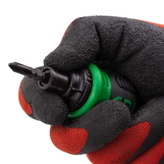 Отвертка реверсивная с набором бит специальных,в блистере